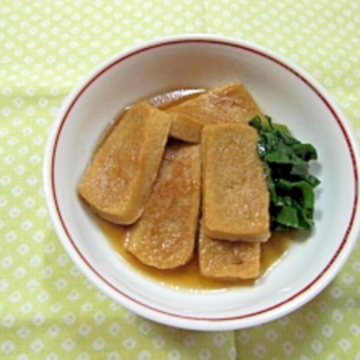 ゆば入り生麩の煮物